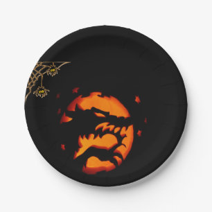 Paper plates Halloween