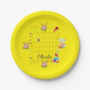 Paper Plates, Happy Birthday August 2022   Paper Plate
