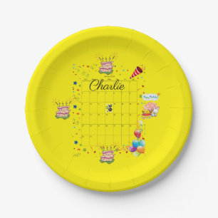 Paper Plates, Happy Birthday January 2022  Paper Plate