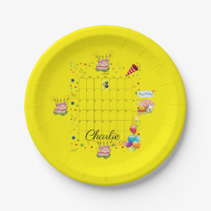 Paper Plates, Happy Birthday June 2022   Plate