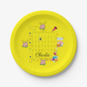 Paper Plates, Happy Birthday November 2022   Paper Plate