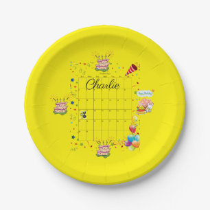Paper Plates, Happy Birthday October 2022   Plate