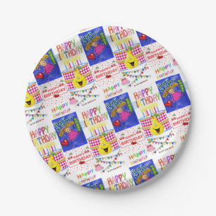Paper Plates, Happy Birthday Paper Plate