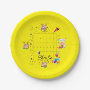 Paper Plates, Happy Birthday September 2022  Plate