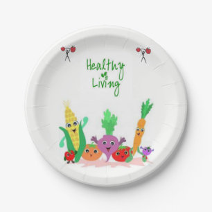 Paper plates Healthy