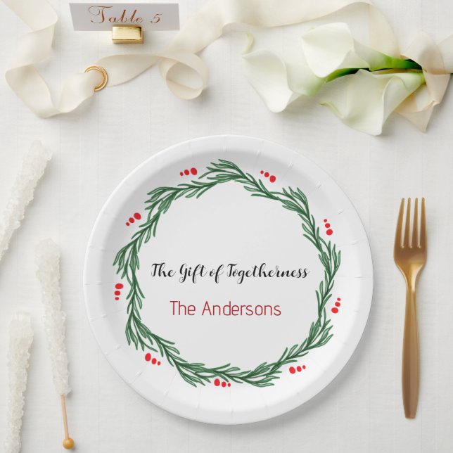 Paper Plates – Holiday Party Dining Essentials (Wedding)