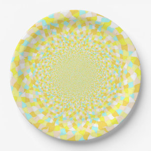 Paper Plates - Jewel Sun Glint Dazzle Design