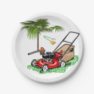 Paper Plates Landscaper