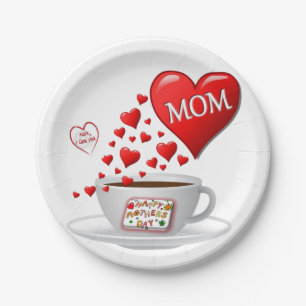 Paper plates Mother's Day