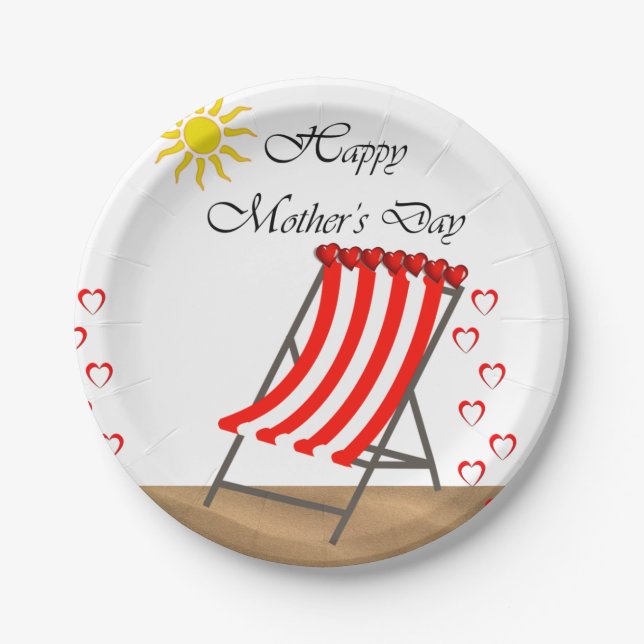 Paper plates Mother's Day (Front)