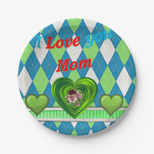 Paper plates Mother's Day