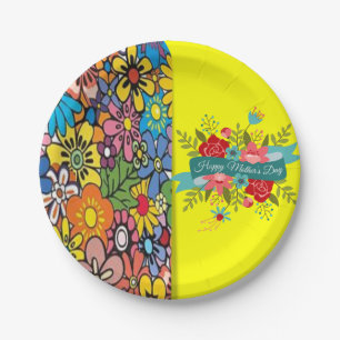 Paper plates Mother's Day