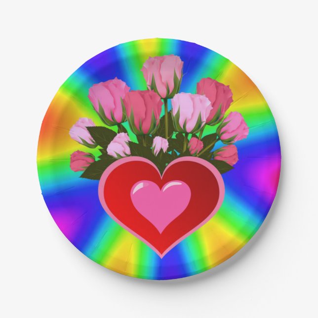 Paper plates Mother's Day (Front)