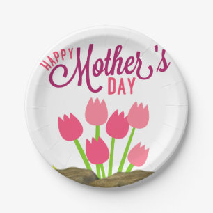 Paper plates Mother's Day