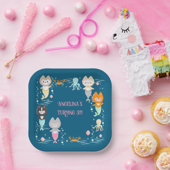 Paper Plates Nautical Themed Birthday Party. (Party)