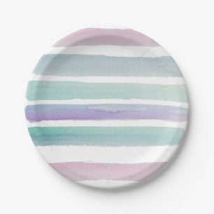 Paper Plates, Pastel Colors  Plate