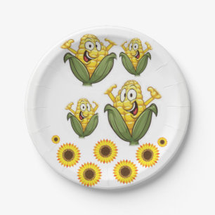 Paper plates Popcorn