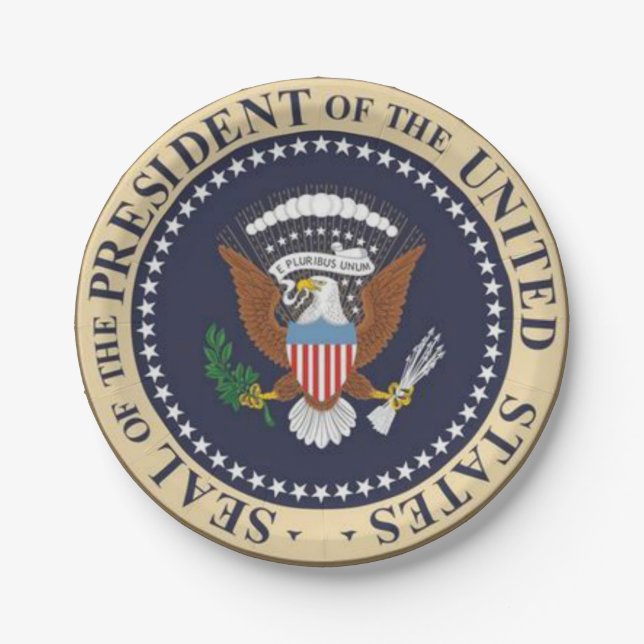 Paper Plates President (Front)