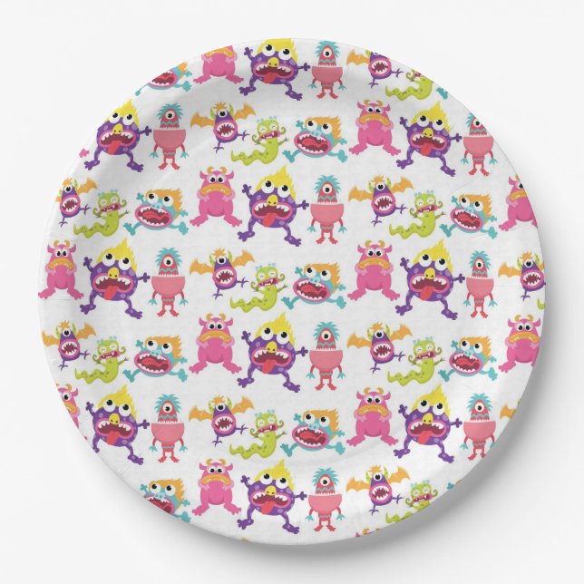 Paper Plates - Scary Monsters (Front)
