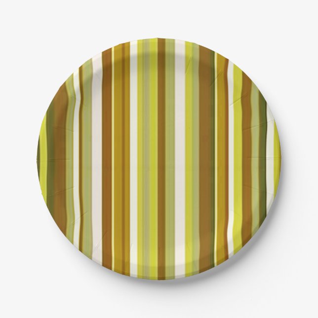 Paper plates Stripe (Front)