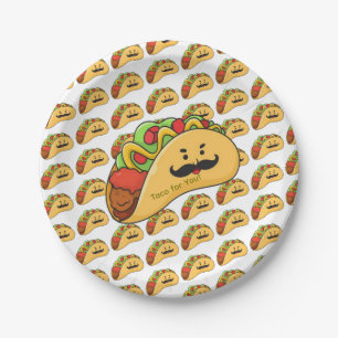Paper Plates,  Tacos for You! Paper Plate