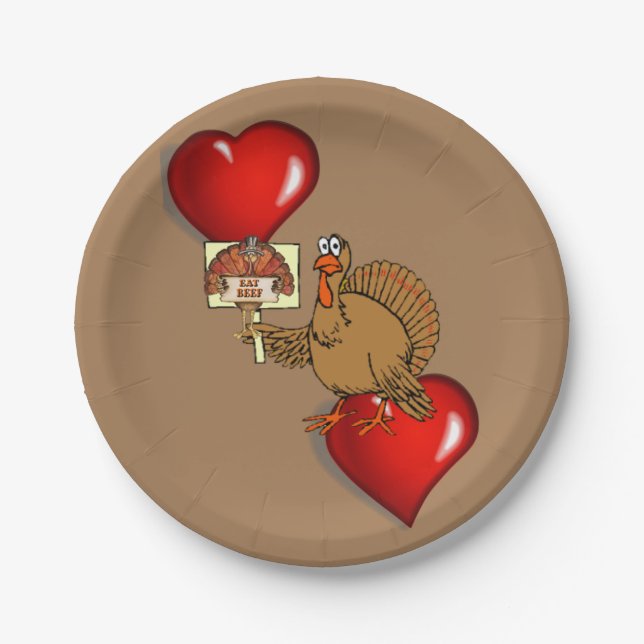 Paper plates Thanksgiving (Front)