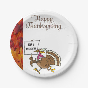 Paper plates Thanksgiving