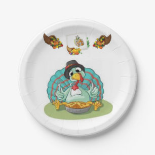 Paper plates Thanksgiving