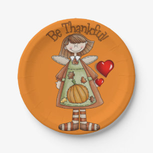 Paper plates Thanksgiving
