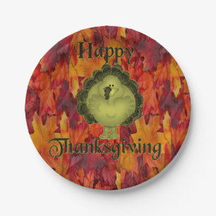 Paper plates Thanksgiving
