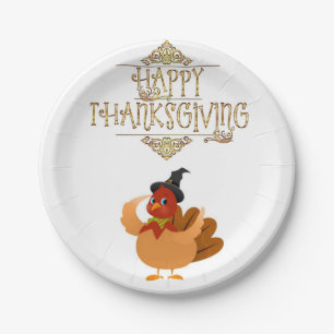 Paper plates Thanksgiving