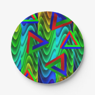 Paper plates Triangle