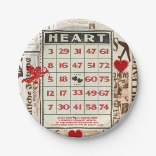 Paper plates Valentine's Day