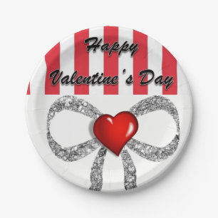 Paper plates Valentine's Day