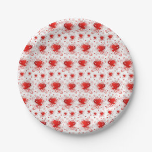 Paper plates Valentine's Day
