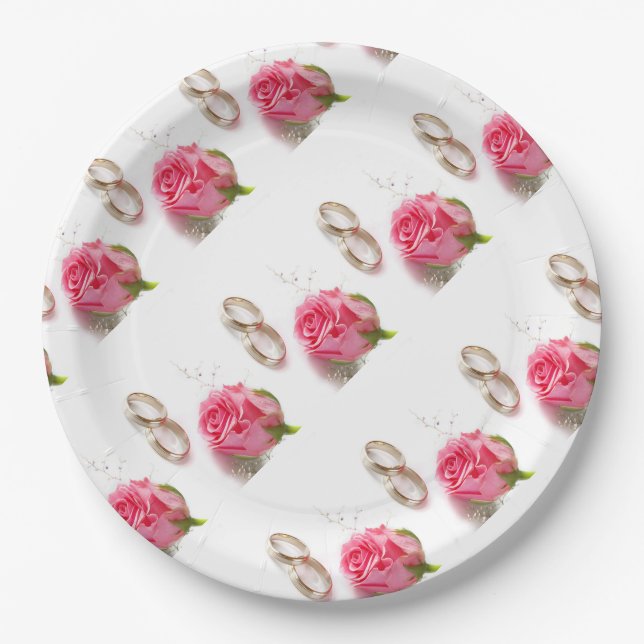 Paper Plates/Wedding Plate (Front)