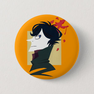 Paper Portrait 6 Cm Round Badge