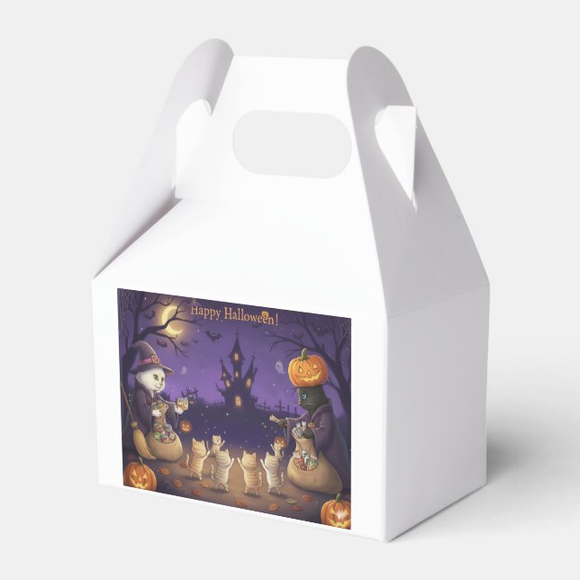 Paper&Pukku happy Halloween! Favour Box (Front Side)