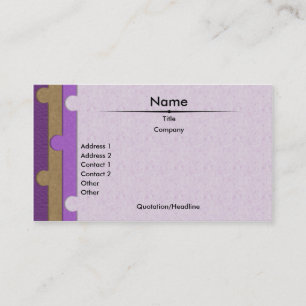 Paper Punch Business Card