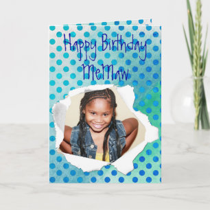 Paper Punch Shape Photo Pastel Watercolor Template