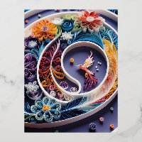 Paper quilling art is an ethereal form of fantasy 