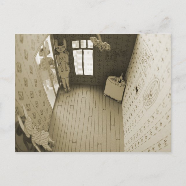 Paper room postcard (Front)
