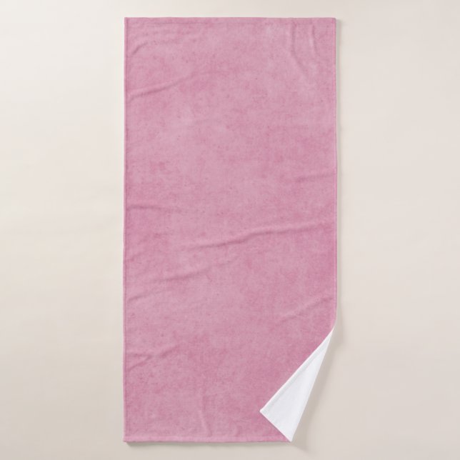 Paper rose pink texture spring bath towel (Bath Towel)