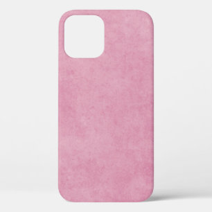 Paper rose pink texture spring iPhone 12 case