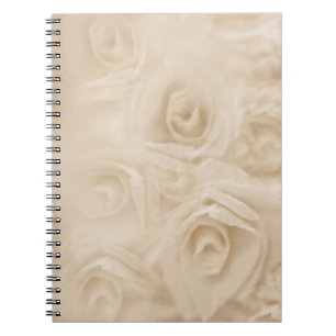 Paper Roses Sepia Notebook