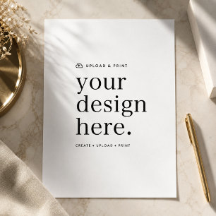 Paper Sheet Design Upload 8.5x 11 US Letter