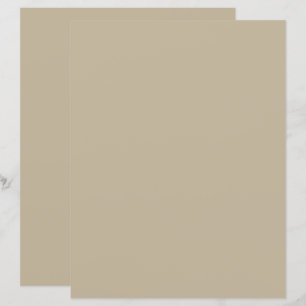 Paper Sheets Elegant Beige Creative Stationery