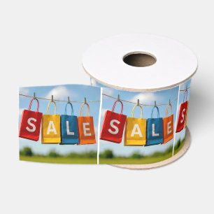 Paper Shopping Bags Sale On Line Grosgrain Ribbon