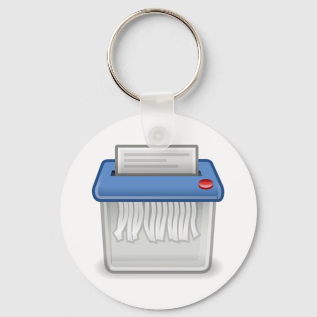 Paper Shredder Key Ring (Front)