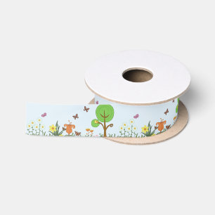 paper spring satin ribbon